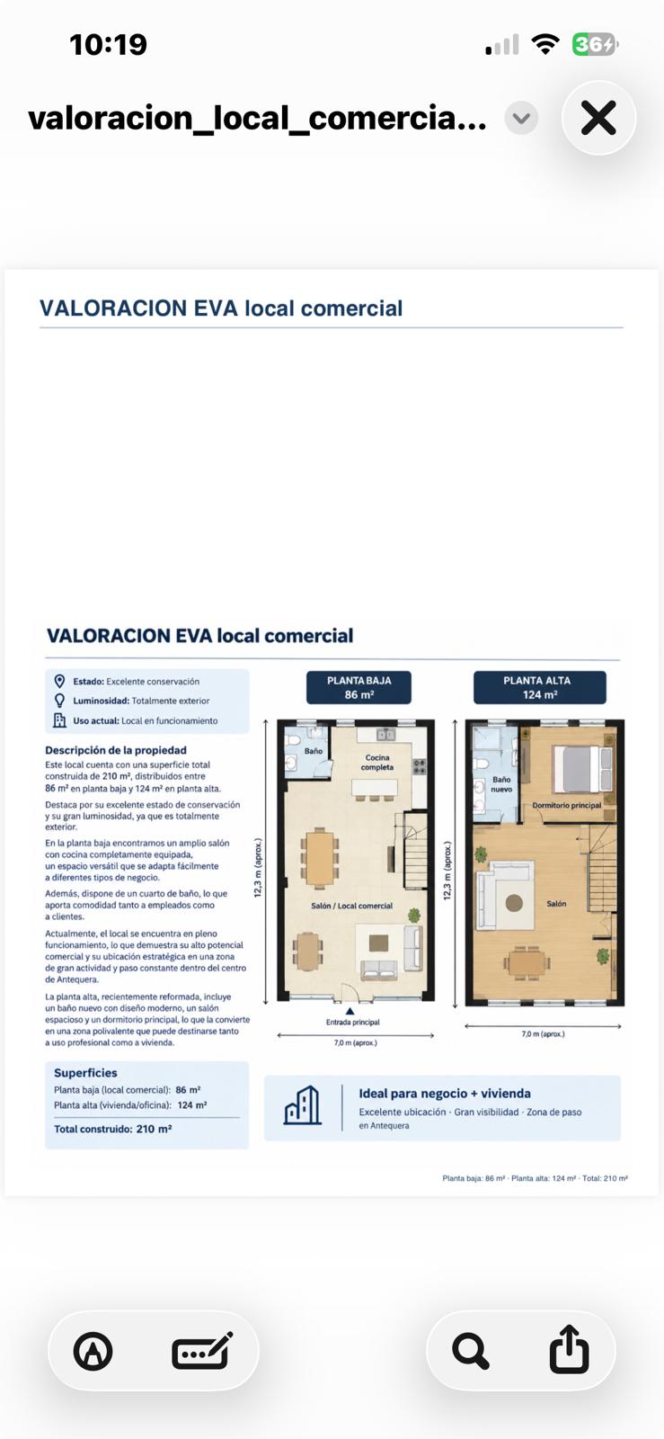 Se vende Cafetería con dos plantas con 210 m2 — photo 1